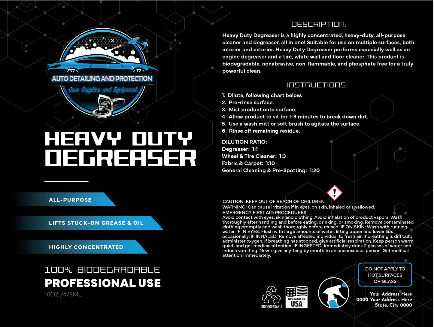 Heavy Duty Degreaser