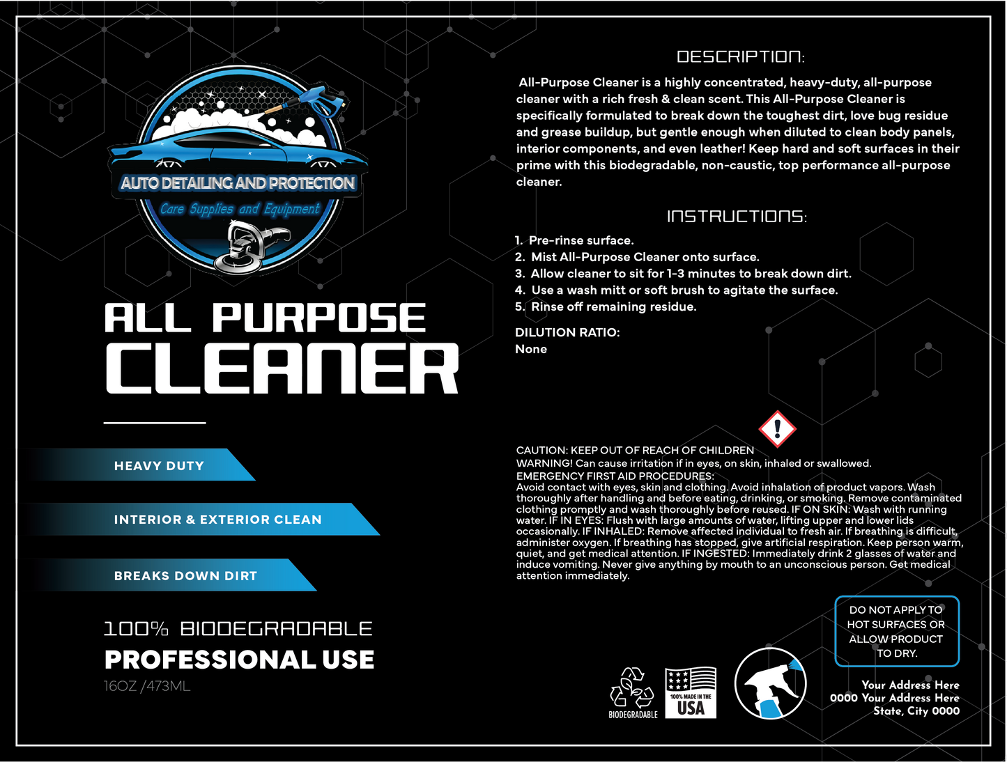 All Purpose Cleaner